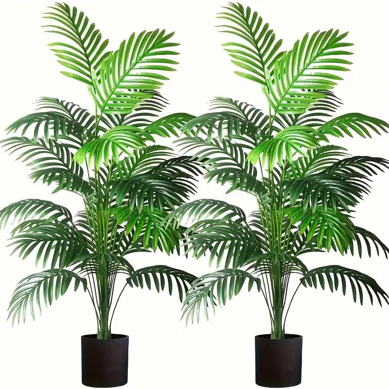 24 Leaves Areca Palm Artificia - Ficus Lyrata Tree recension och pris
