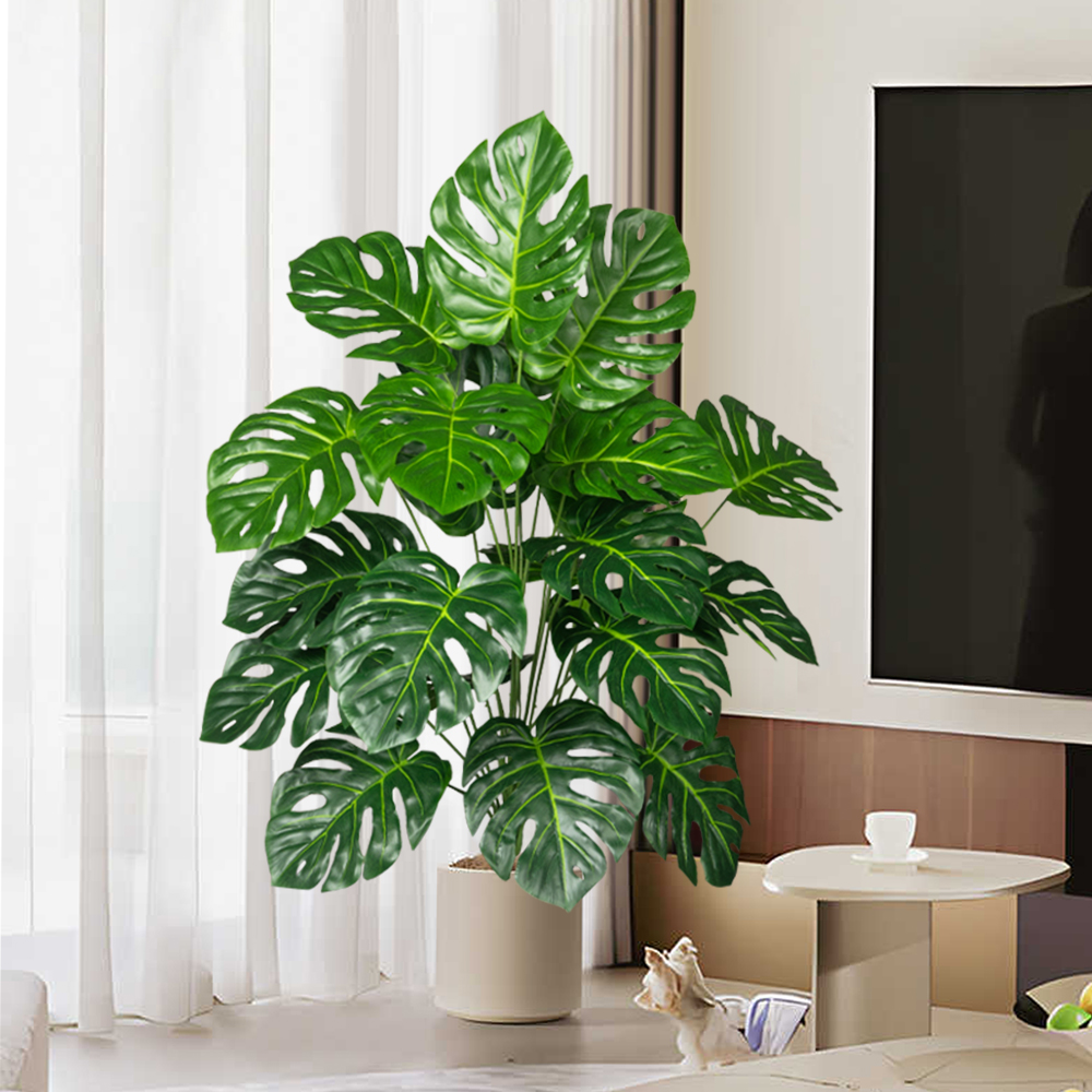 70-100cm Artificial Monstera T - Ficus Lyrata Tree recension och pris