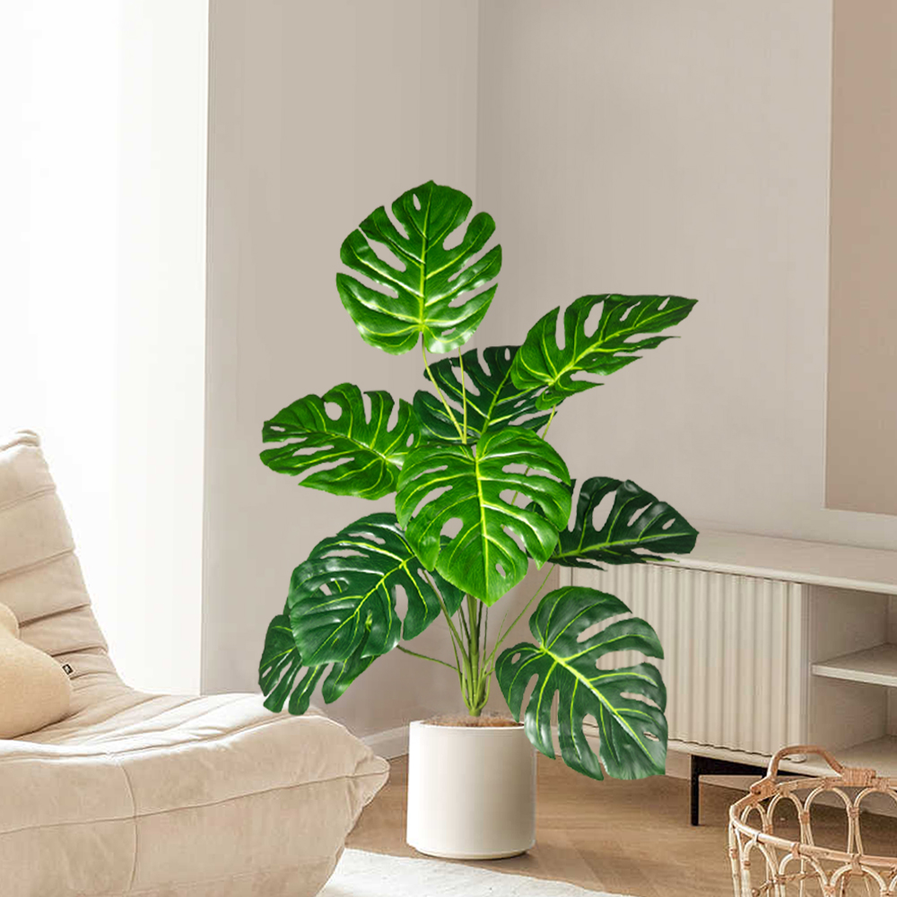 70-100cm Artificial Monstera T - Ficus Lyrata Tree recension och pris
