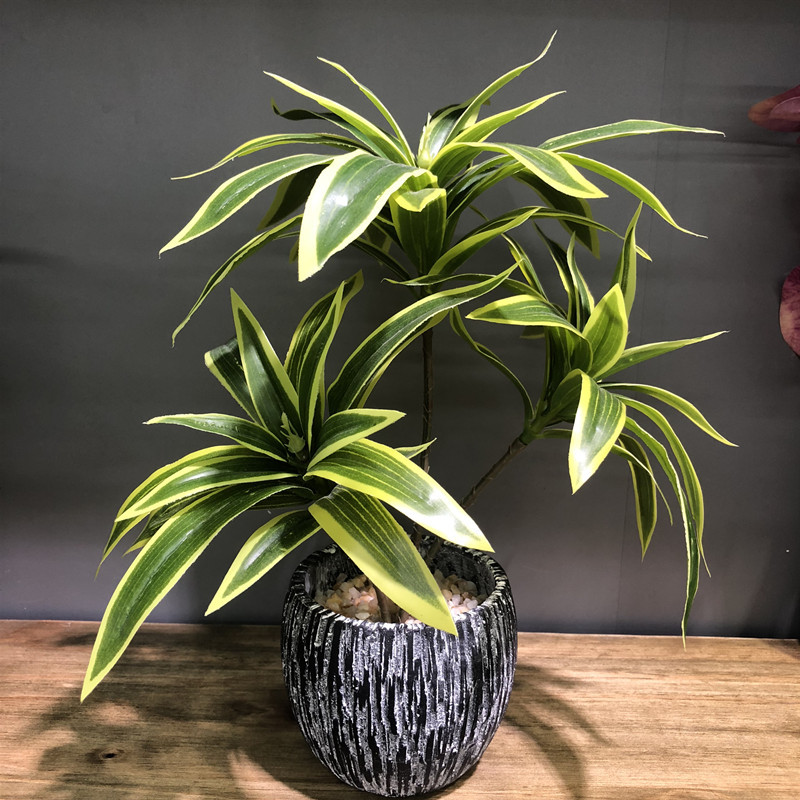 35CM 3 Fork Artificial Desktop - Ficus Lyrata Tree recension och pris